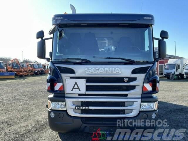 Scania P320 6x2 Faun Variopress 22m³+Zoeller Schüttung Вантажівки / спеціальні