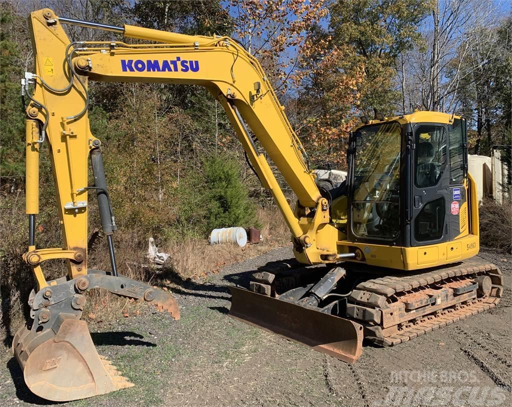 Komatsu PC88MR-11 with only 591 hours, loaded! Гусеничні екскаватори