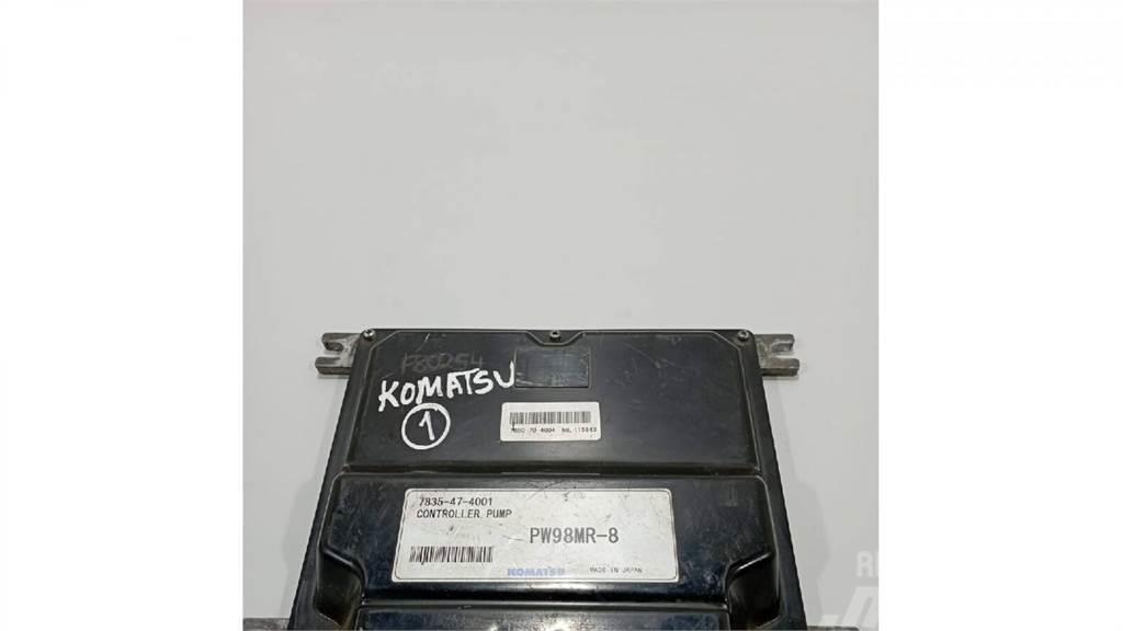 Komatsu PW98MR-8 Електроніка