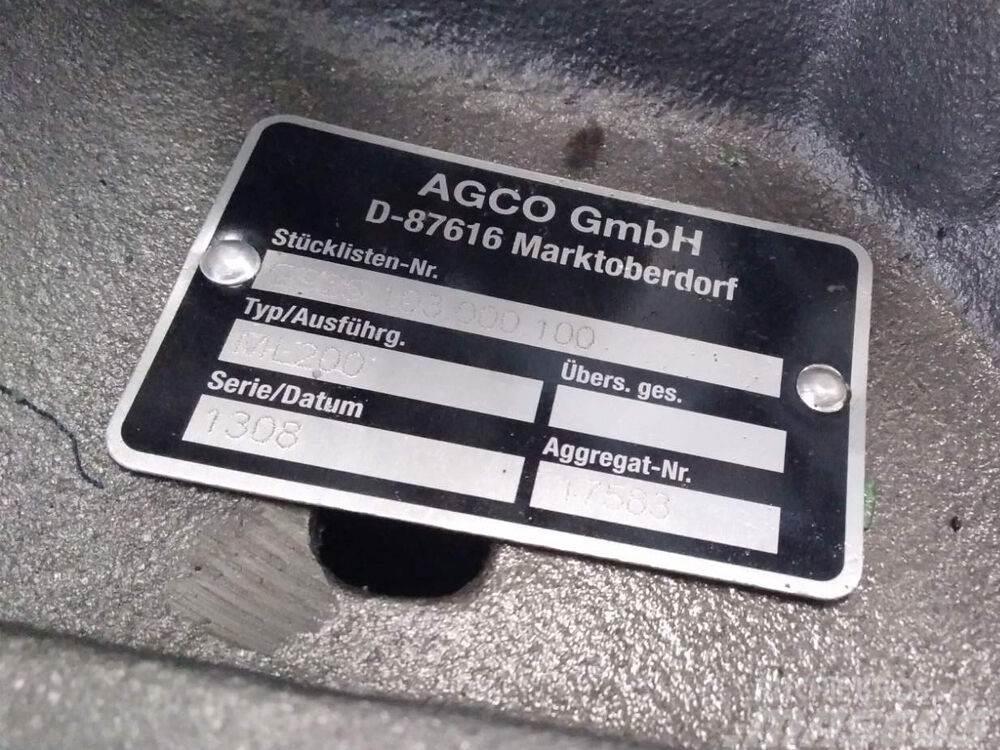 Agco ml200 Коробка передач