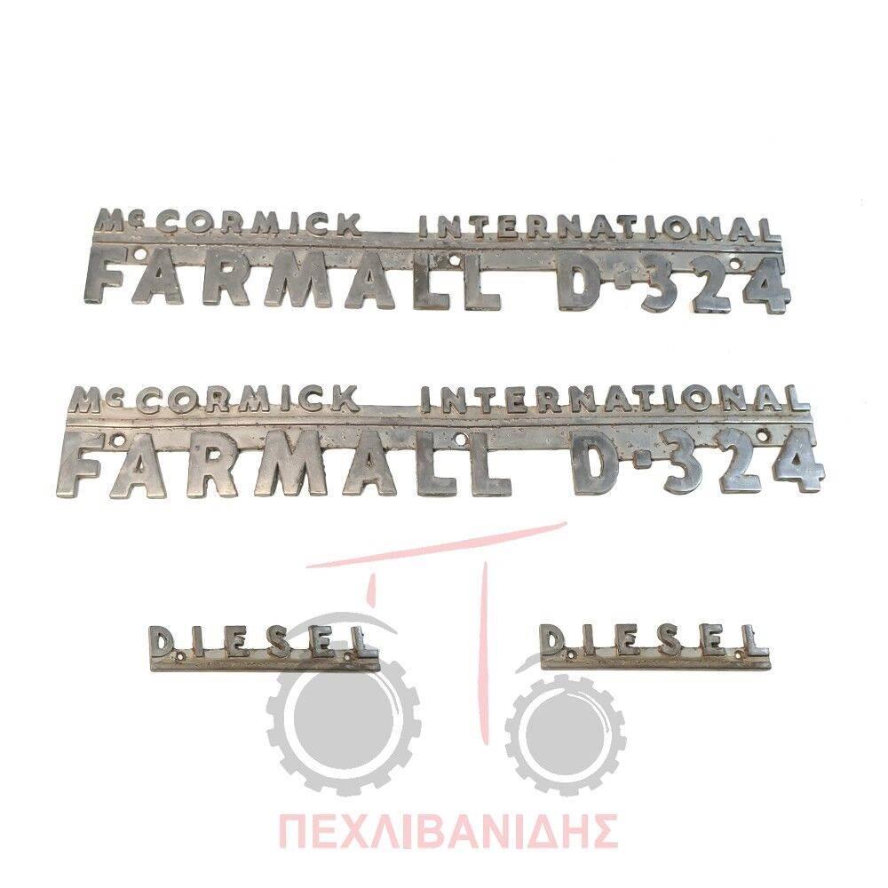 International MCCORMICK FARMALL D-324 Іншi