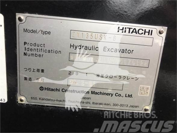 Hitachi ZX135USK-6 Гусеничні екскаватори