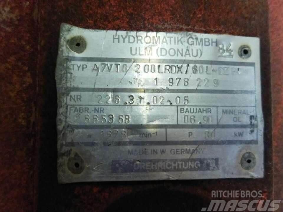 Hydromatik A7VTO 200 LRDX Гідравліка