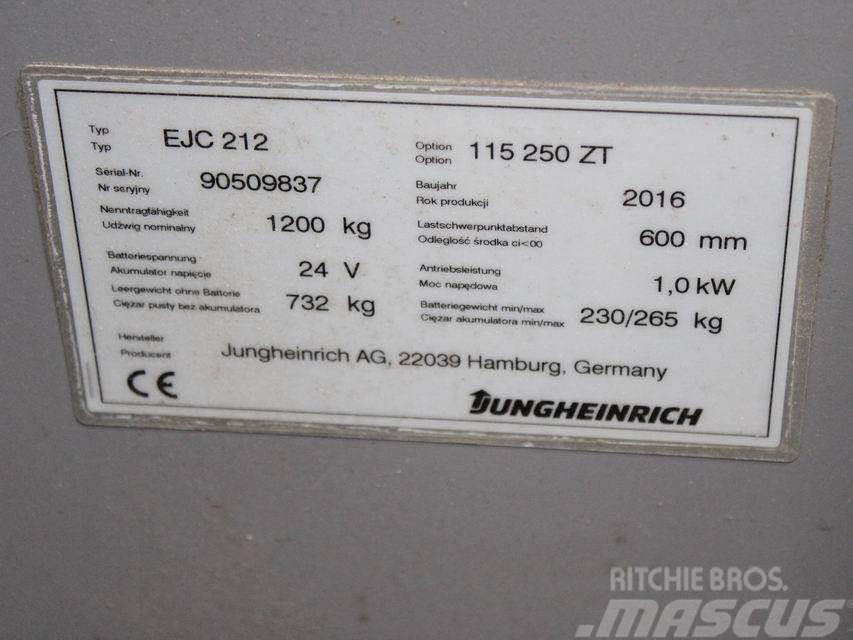Jungheinrich EJC 212 115-57 250ZT Ручний візок