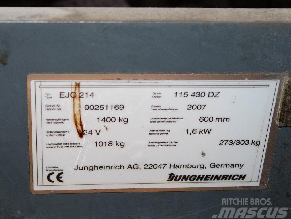 Jungheinrich EJC 214 115-430DZ Ручний візок