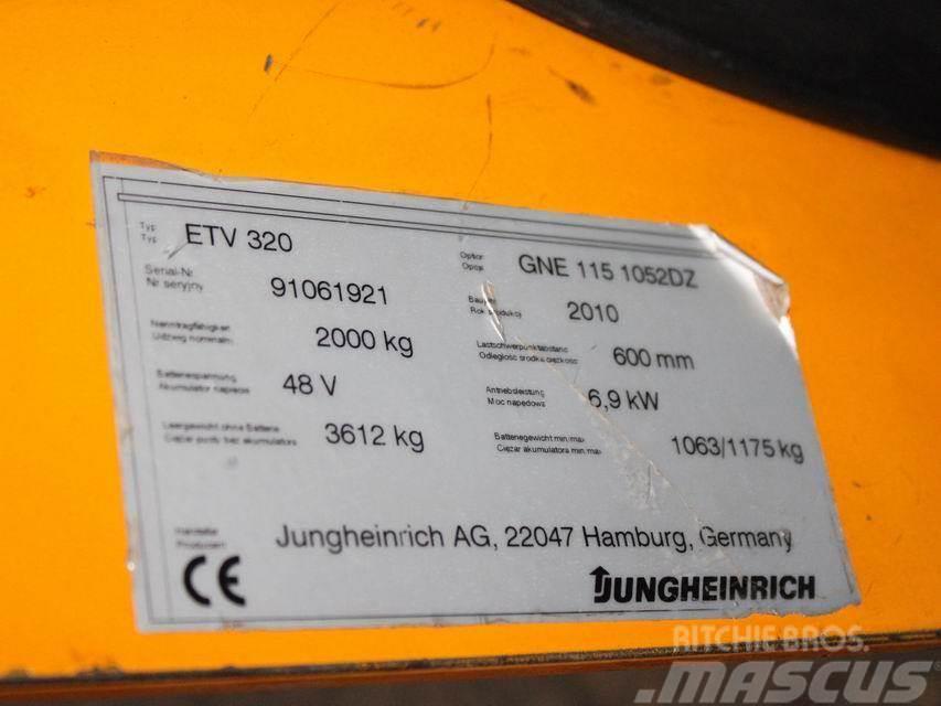 Jungheinrich ETV 320 GNE115-1052DZ Річ-трак із високим підйомом