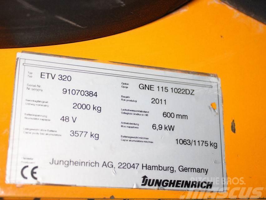Jungheinrich ETV 320 GNE115-1052DZ Річ-трак із високим підйомом