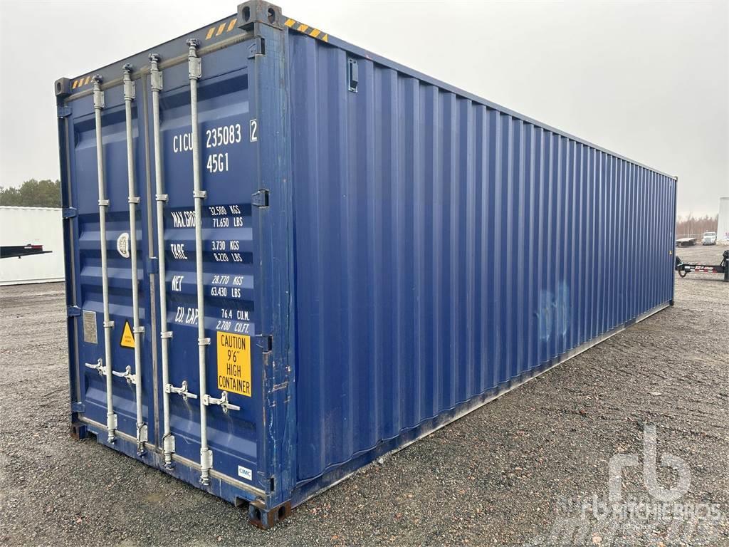  2021 40 ft High Cube Спеціальні контейнери