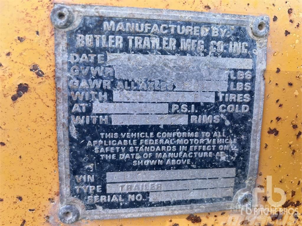 Butler BP600-SS Розбірні напівричепи