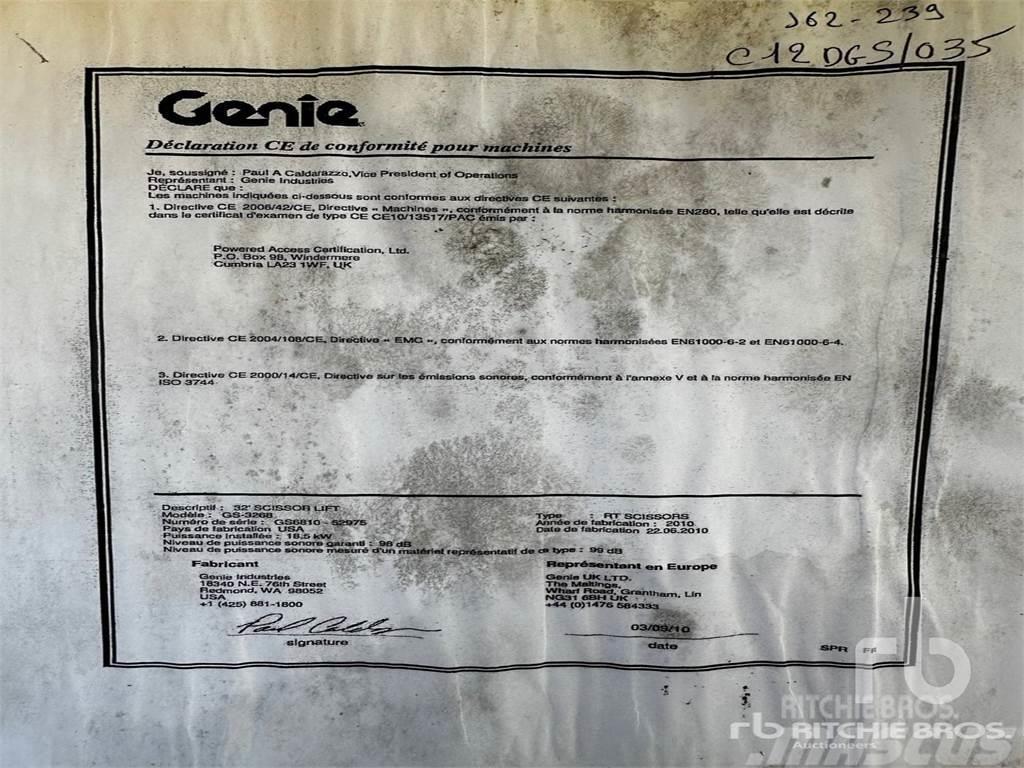 Genie GS-3268 Підйомники-ножиці