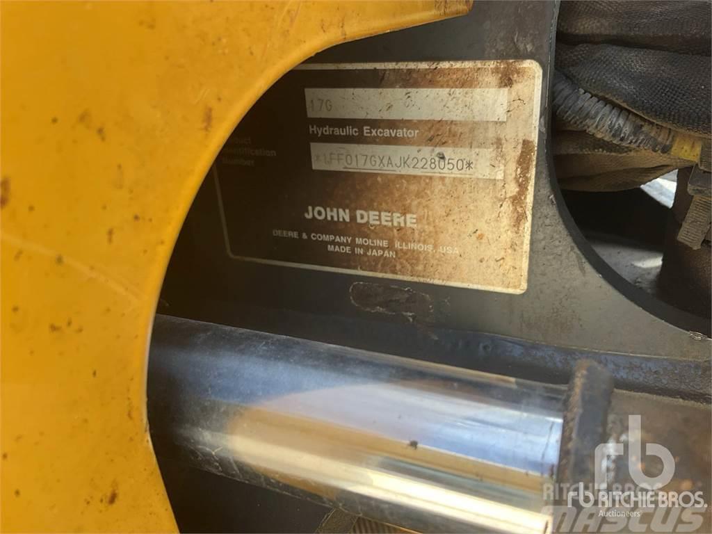 John Deere 17G Міні-екскаватори < 7т