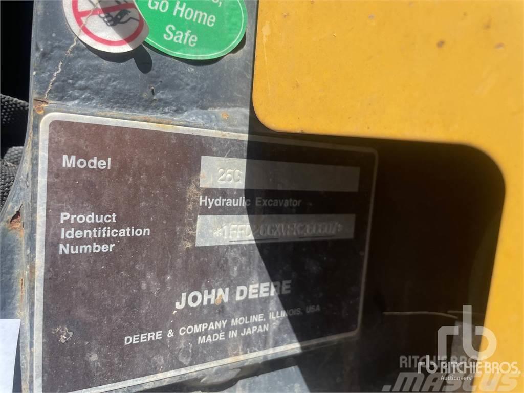 John Deere 26G Міні-екскаватори < 7т