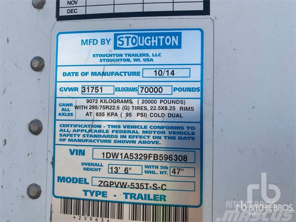 Stoughton 53 ft T/A Напівпричепи з кузовом-фургоном