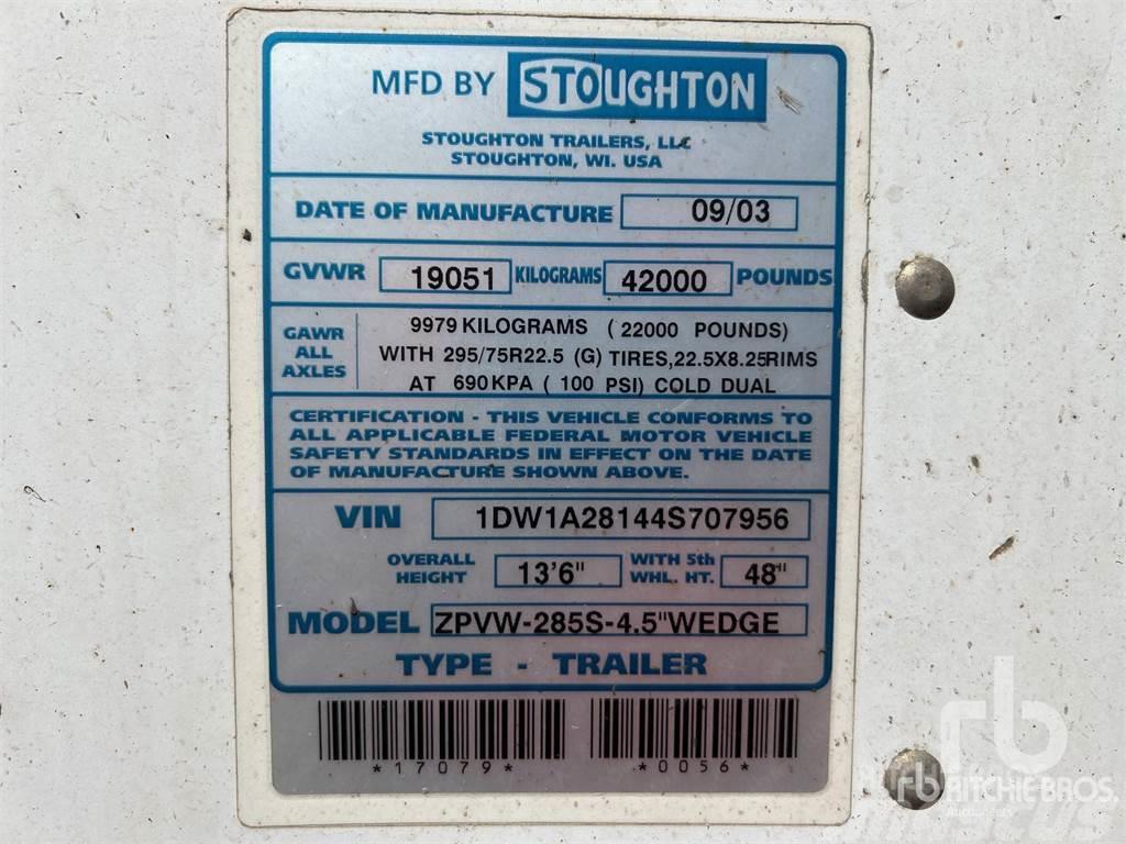 Stoughton ZPVW-285S-4.5 Напівпричепи з кузовом-фургоном