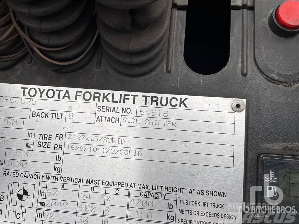 Toyota 8FGCU25 Дизельні навантажувачі