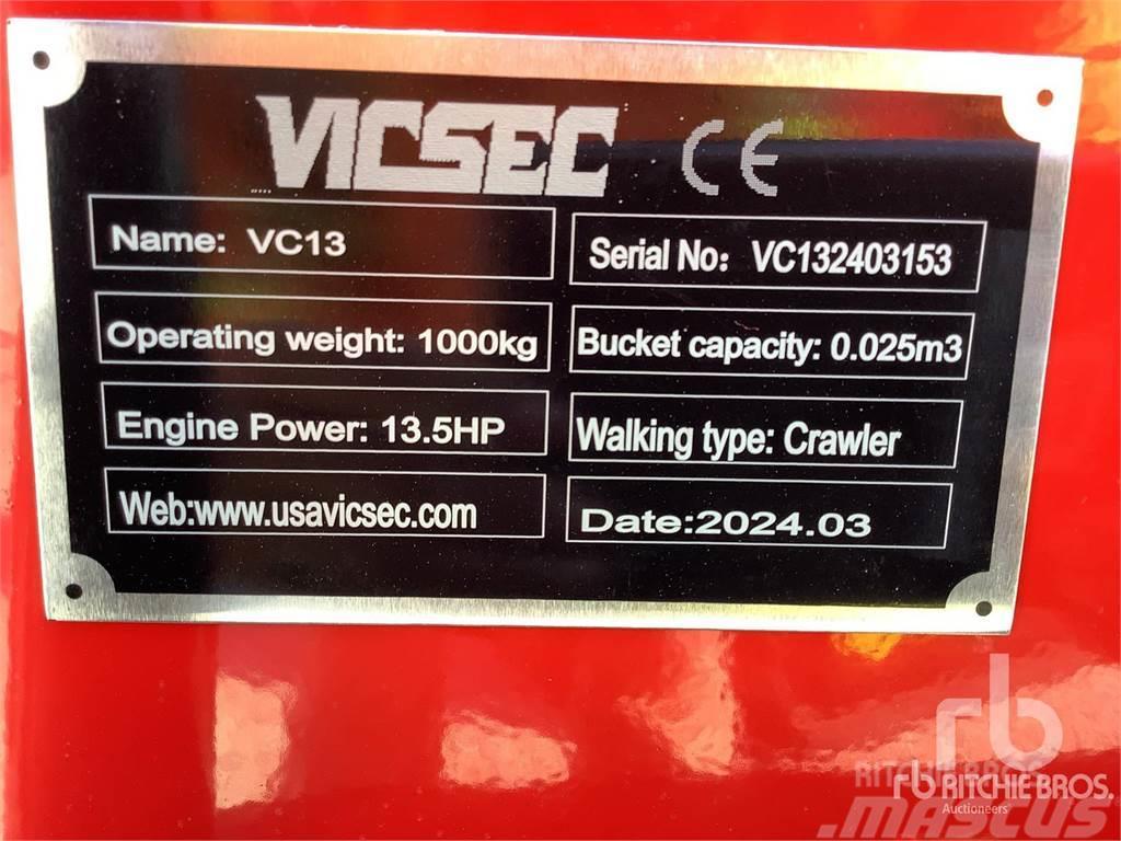  VICSEC VC13 Міні-екскаватори < 7т