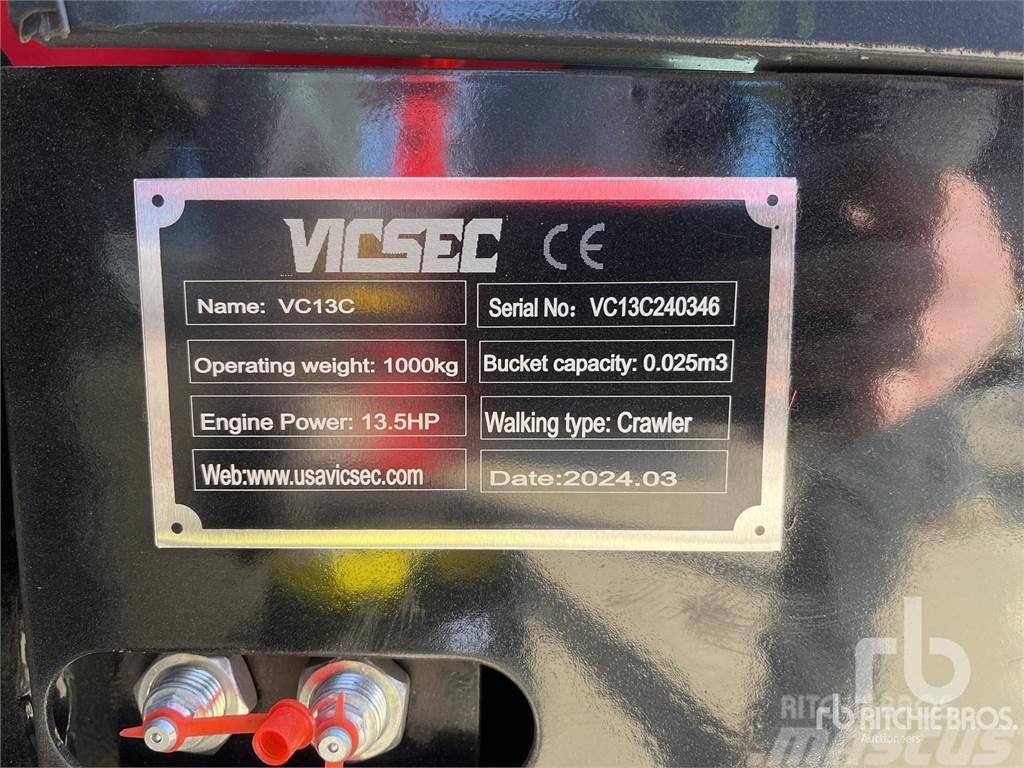  VICSEC VC13C Міні-екскаватори < 7т