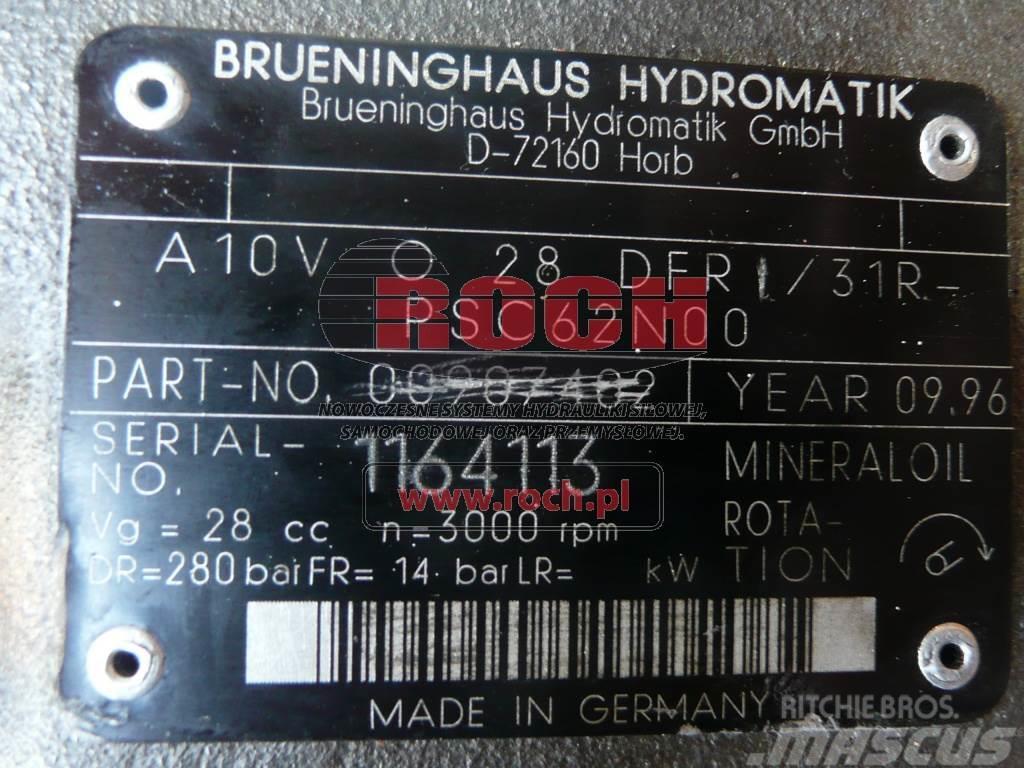 Brueninghaus Hydromatik A10VO28DFR/31R-PSC62N00 00907402 Гідравліка