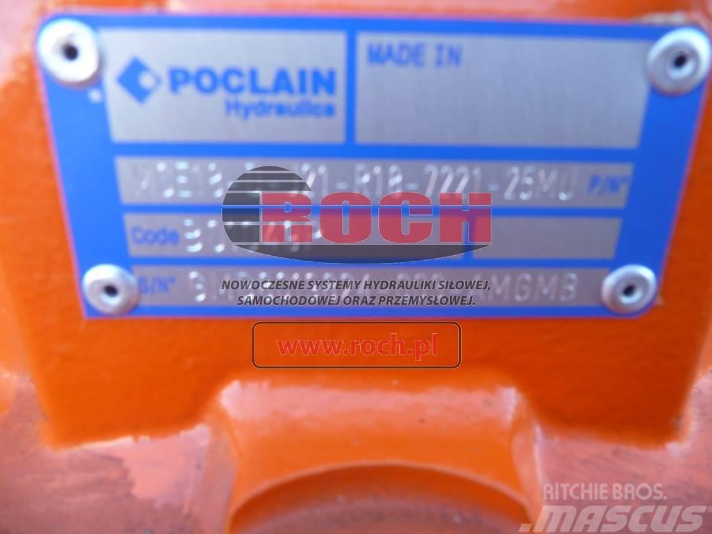 Poclain MSE18-D-J21-R18-7221-25MV B01049P Двигуни