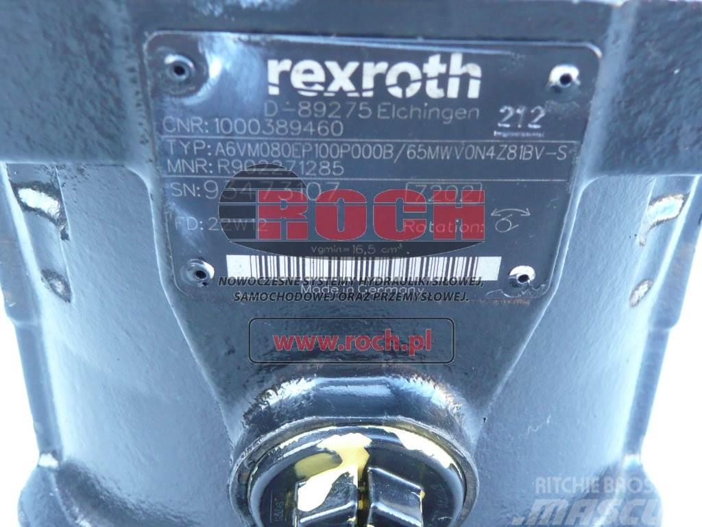 Rexroth A6VM080EP100P000B/65MWVON4Z81BV-S 1000389460 Двигуни
