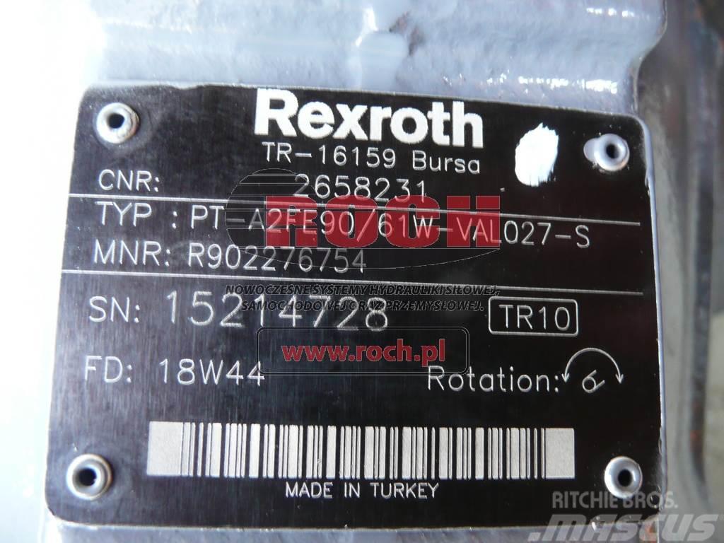 Rexroth PT- A2FE90/61W-VAL027-S 2658231 Двигуни
