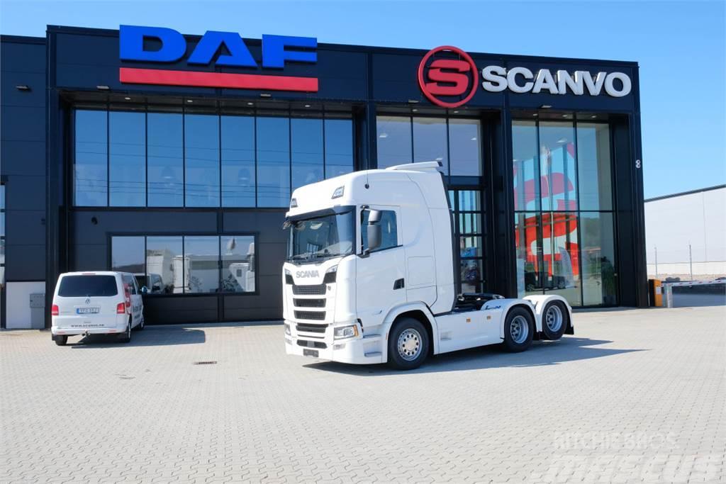 Scania S 500 6x2 dragbil med 3150 hjulbas Тягачі