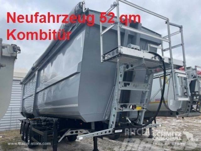 Schmitz Cargobull Kipper Stahlrundmulde 52m³ Напівпричепи-самоскиди