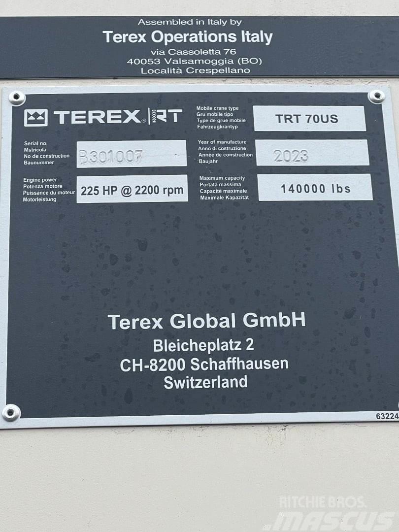Terex TRT 70 автокрани всюдиходи