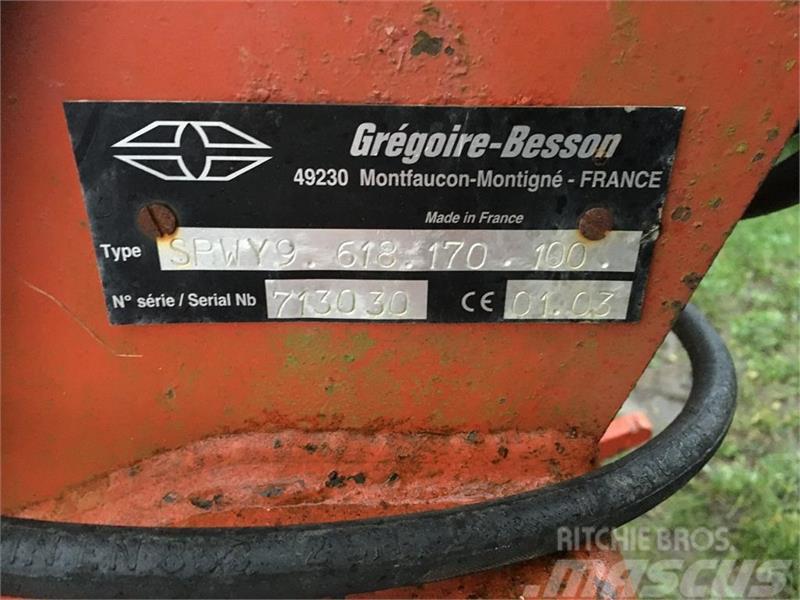 Gregoire-Besson SPWY9 618.170.100 6 furet Реверсивні плуги