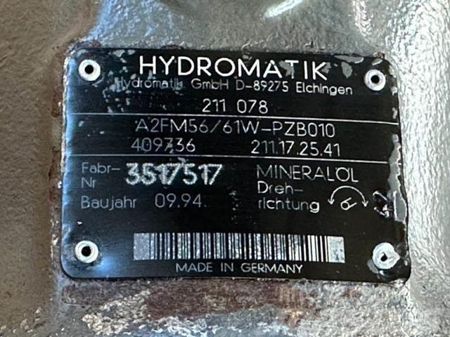 Hydromatik A2FM56 Гідравліка