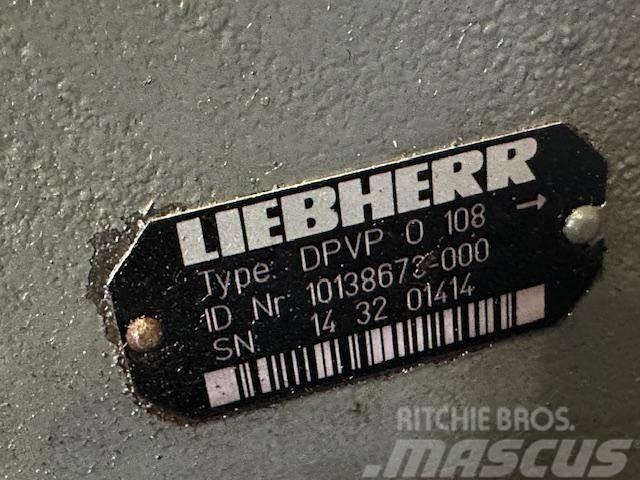 Liebherr A 924 C HD POMPA HYDRAULICZNA DPVP O 108 Гідравліка