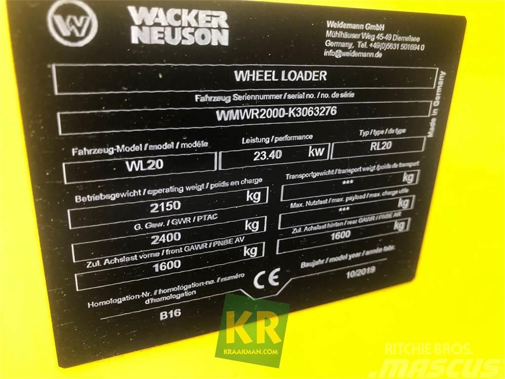 Wacker Neuson WL20 WIELLADER Фронтальні навантажувачі та екскаватори