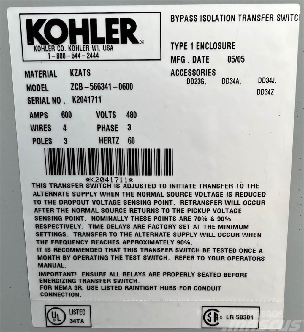 Kohler 600amp 480V Електроніка