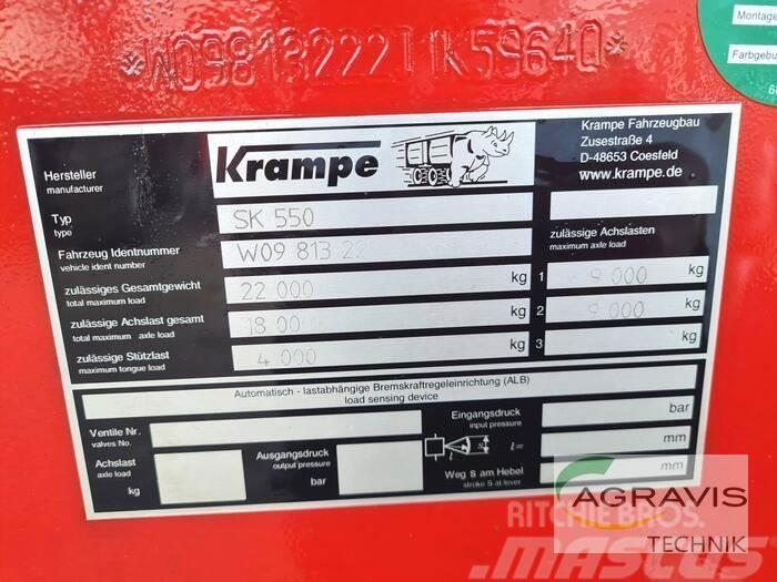 Krampe SK 550 Інші причепи