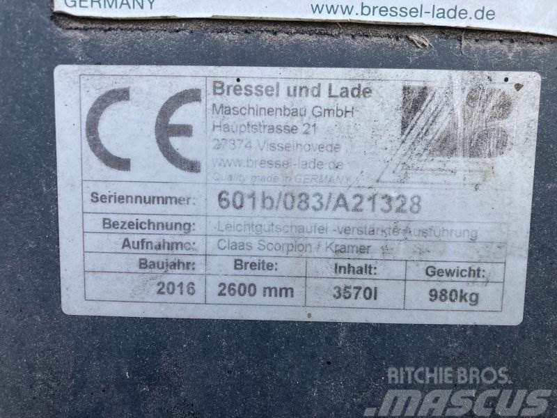 Bressel & Lade Leichtgutschaufel 260cm Запчастини та додаткове обладнання для фронтальних навантажувачів