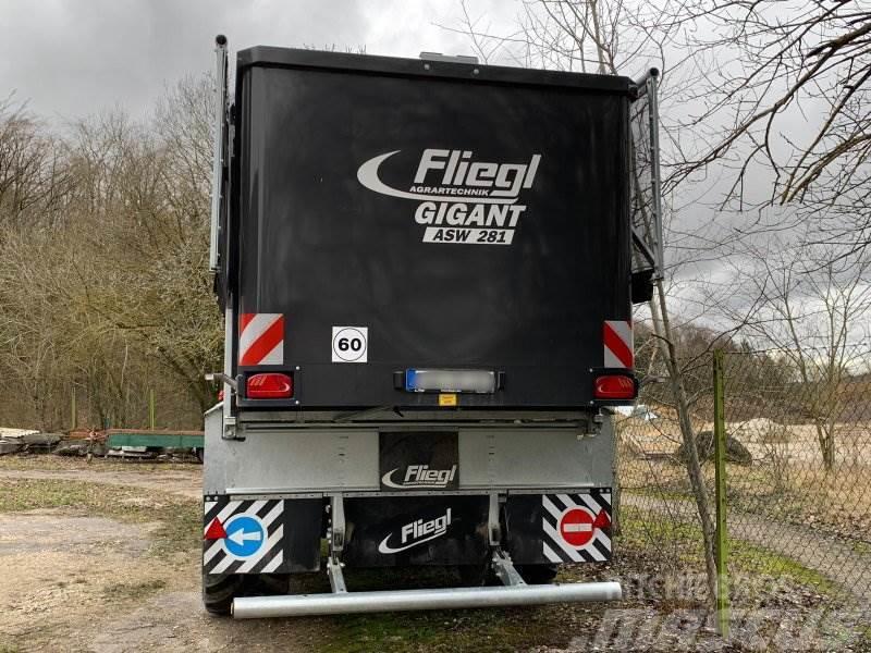 Fliegl ASW 281 GIGANT FOX + Top Lift Light 40m³ Інші причепи
