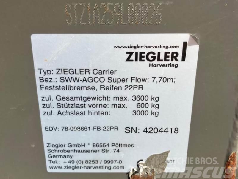 Ziegler Carrier Додаткове обладнання для збиральних комбайнів