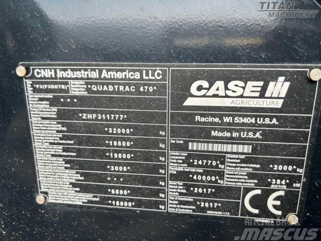 Case IH Quadtrac 470 Трактори