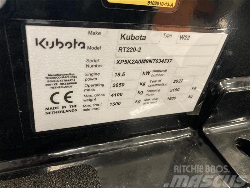 Kubota RT 220- 2 Малі навантажувачі
