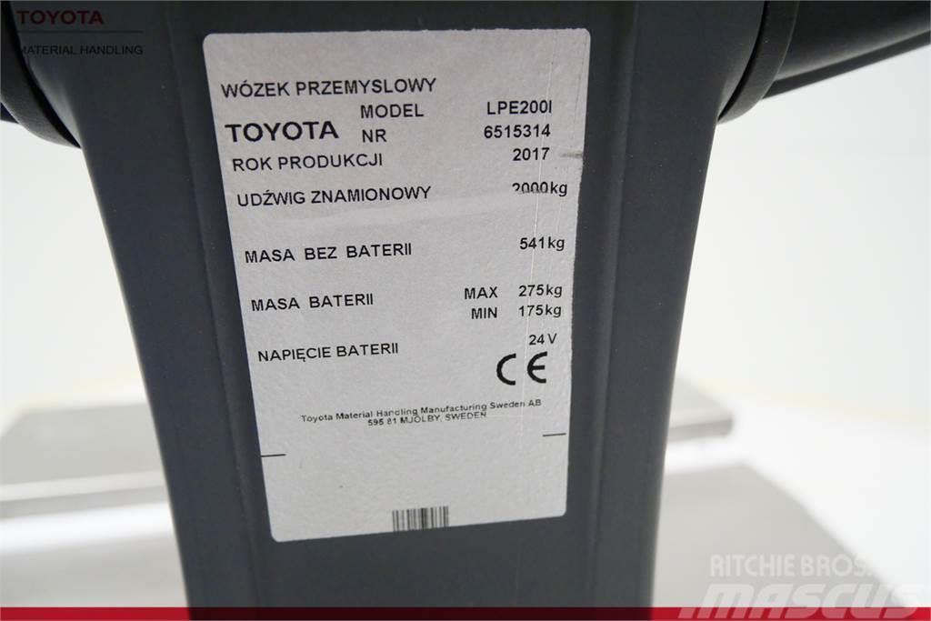 Toyota LPE200I Візки для перевезення піддонів