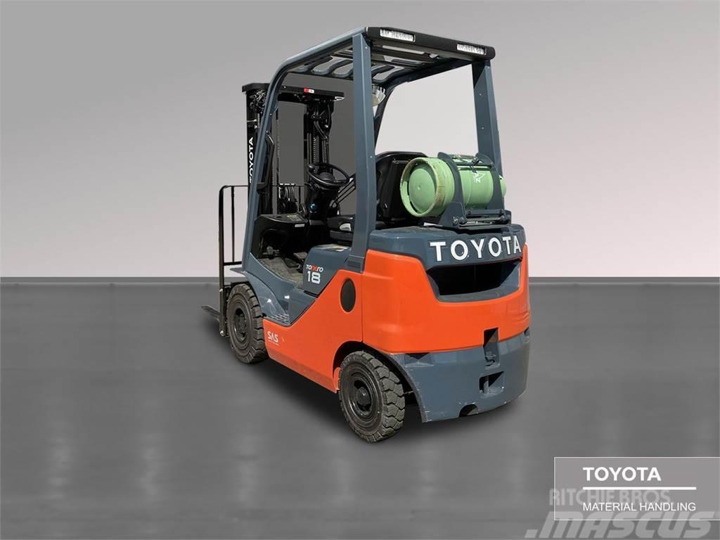 Toyota 02-8FGF18 Газові навантажувачі