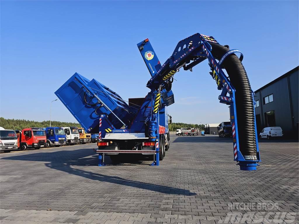 Iveco MTS 4 x TURBINE Saugbagger vacuum cleaner excavato Спеціальні екскаватори