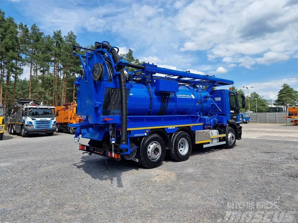 Iveco WUKO MULLER KOMBI FOR CHANNEL CLEANING Комбі/Вакуумні вантажівки