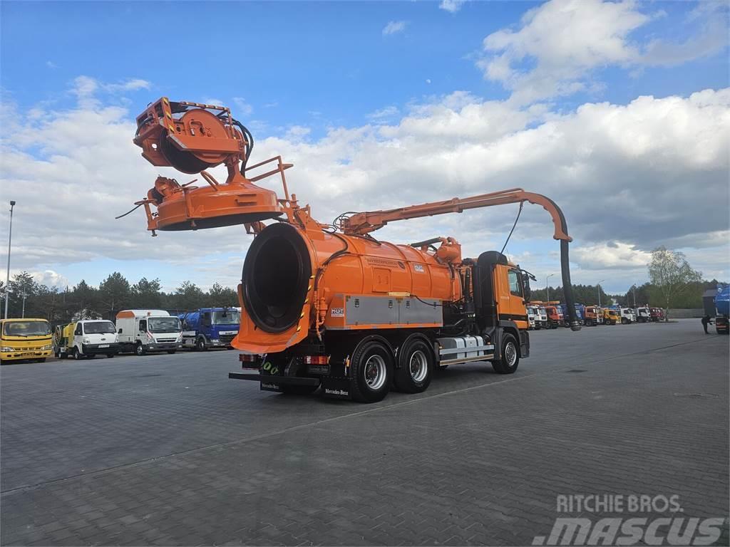 Mercedes-Benz MUT WUKO FOR CLEANING SEWERS Комбі/Вакуумні вантажівки