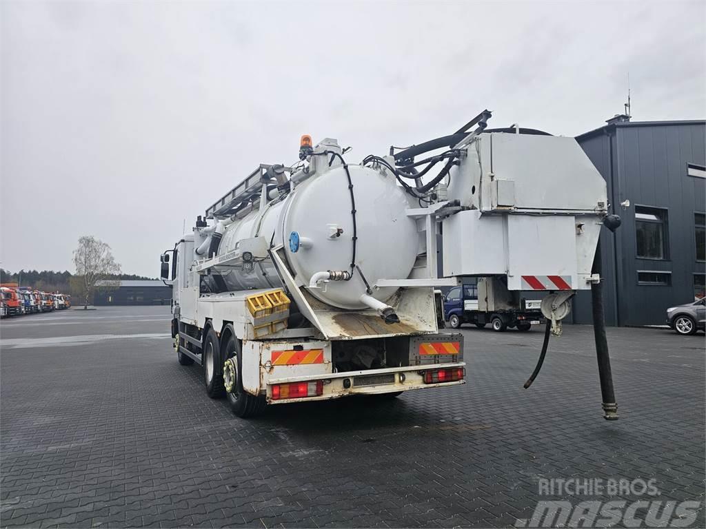 Mercedes-Benz WUKO MULLER COMBI FOR SEWER CLEANING Комбі/Вакуумні вантажівки
