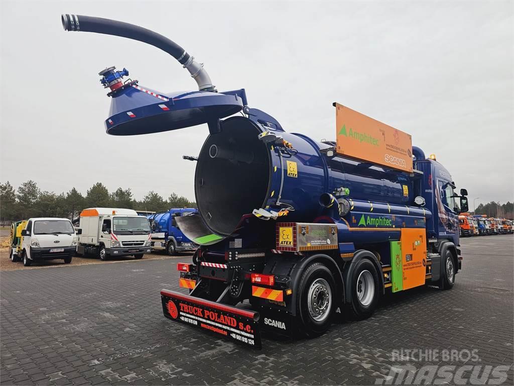 Scania Amphitec VORTEX ATEX EURO 6 vacuum suction loader Комбі/Вакуумні вантажівки