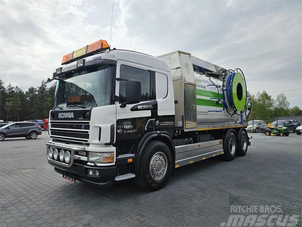 Scania WUKO KAISER EUR-MARK PKL 8.8 FOR COMBI DECK CLEANI Комбі/Вакуумні вантажівки