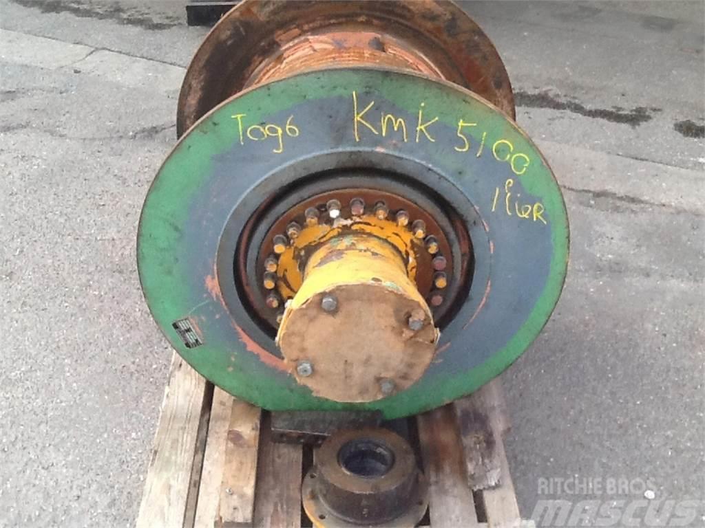 Krupp KMK 5100 winch Запчастини для кранів