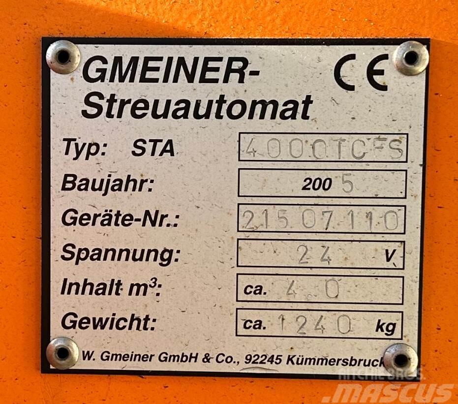 Unimog Salzstreuer Gmeiner 4000TCFS Розсіювачі солі та піску