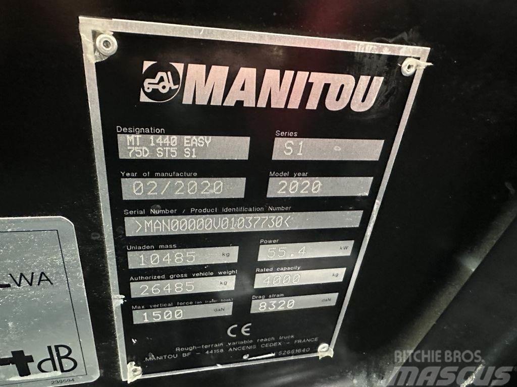 Manitou MT 1440 EASY - TOP ZUSTAND !! Телескопічні навантажувачі